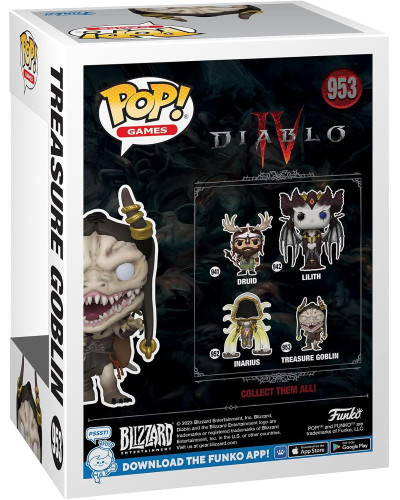 Колекційна фігурка Funko POP! Games: Diablo 4 – Treasure Goblin