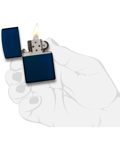 Запальничка Zippo Classic Navy Matte Pocket Lighter