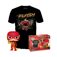Набір Funko Pop! Фігурка та футболка Flash Флуш (Світиться в темряві)