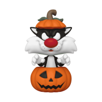 Колекційна фігурка Funko Pop! Sylvester у костюмі гарбуза – святкова фігурка з Looney Tunes