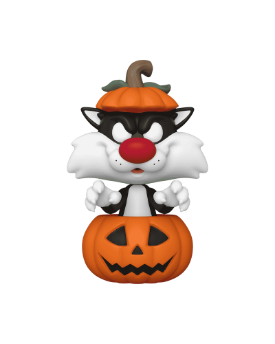 Колекційна фігурка Funko Pop! Sylvester у костюмі гарбуза – святкова фігурка з Looney Tunes