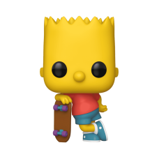 Колекційна фігурка Funko Pop! Bart Simpson з скейтбордом – пустотливий герой The Simpsons
