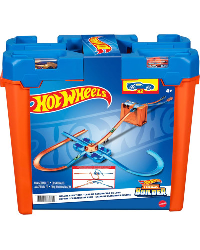 Ігровий набір Hot Wheels Toy Car Track Builder Deluxe Stunt Box (Amazon Exclusive)