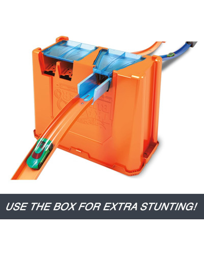 Ігровий набір Hot Wheels Toy Car Track Builder Deluxe Stunt Box (Amazon Exclusive)