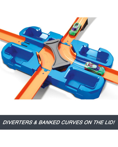 Ігровий набір Hot Wheels Toy Car Track Builder Deluxe Stunt Box (Amazon Exclusive)