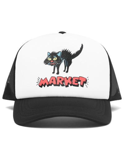 Кепка Market MARKET Very Superstitious Trucker Hat (біло-чорна)