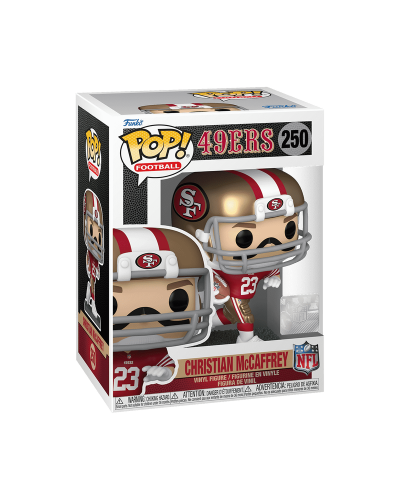 Колекційна фігурка Funko Pop! Christian McCaffrey (49ers Home Uniform) Колекційна фігурка Funko Pop! Christian McCaffrey (49ers Home Uniform)