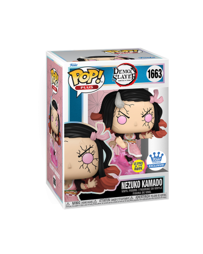 Колекційна фігурка Funko Pop! Plus Nezuko Kamado (Blood Demon Art) (Glow) – Demon Slayer
