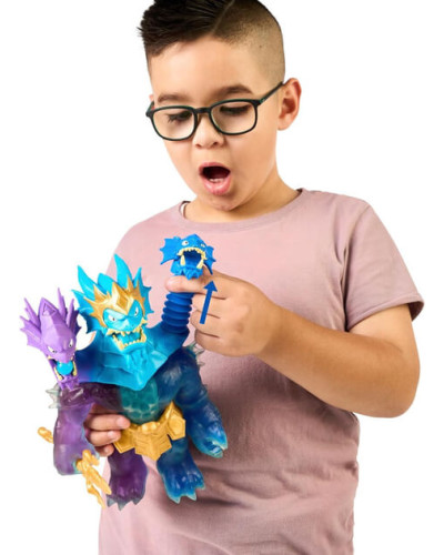 Фігурка Гуджітсу Король Гідра 3 в 1 Heroes of Goo Jit Zu Deep Goo Sea King Hydra Figure with Triple Attack