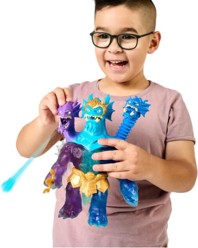 Фігурка Гуджітсу Король Гідра 3 в 1 Heroes of Goo Jit Zu Deep Goo Sea King Hydra Figure with Triple Attack