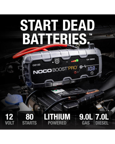 Пусковий зарядний пристрій NOCO GB150 - 3000А, 88Wh