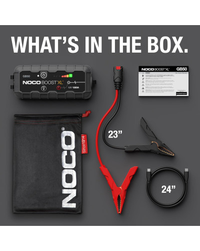 Пусковий зарядний пристрій NOCO GB50 - 1500А, 35Wh