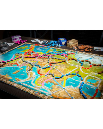 Настільна гра Ticket to Ride: Europe – 15th Anniversary / Квиток на Потяг: Європа – 15-е Ювілейне Видання