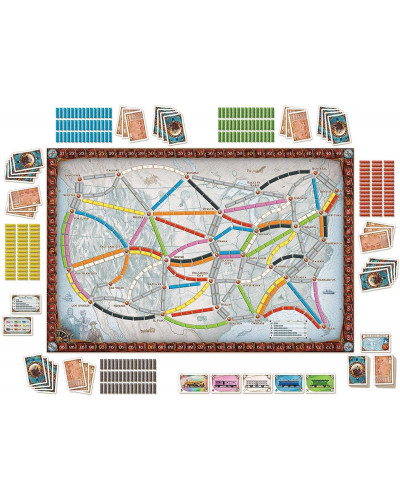 Настільна гра Ticket to Ride (ENG) - Квиток на Потяг Настільна гра Ticket to Ride (ENG) - Квиток на Потяг