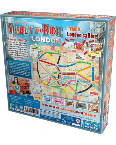 Настільна гра Ticket to Ride: London - Квиток на Потяг: Лондон