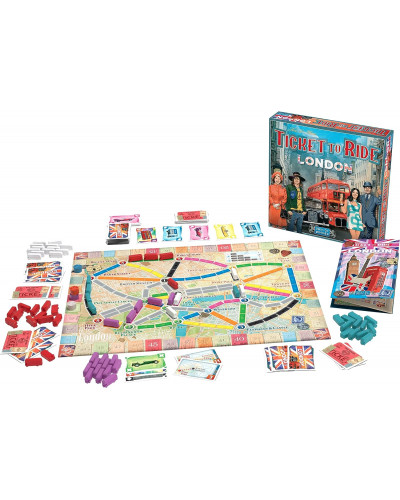 Настільна гра Ticket to Ride: London - Квиток на Потяг: Лондон