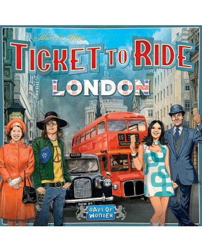 Настільна гра Ticket to Ride: London - Квиток на Потяг: Лондон