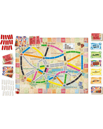Настільна гра Ticket to Ride: London - Квиток на Потяг: Лондон