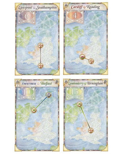 Настільна гра Ticket to Ride: United Kingdom + Pennsylvania - Квиток на Потяг: Об'єднане Королівство + Пенсильванія