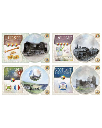 Настільна гра Ticket to Ride: United Kingdom + Pennsylvania - Квиток на Потяг: Об'єднане Королівство + Пенсильванія
