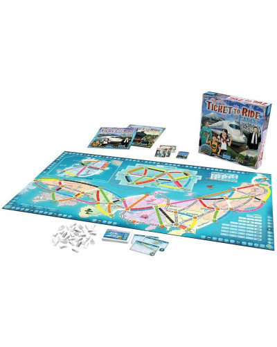 Настільна гра Ticket to Ride Map Collection: Japan & Italy - Квиток на Потяг: Японія та Італія Настільна гра Ticket to Ride Map Collection: Japan & Italy - Квиток на Потяг: Японія та Італія