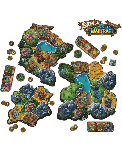 Настільна гра Small World of Warcraft - Маленький Світ: Warcraft Настільна гра Small World of Warcraft - Маленький Світ: Warcraft