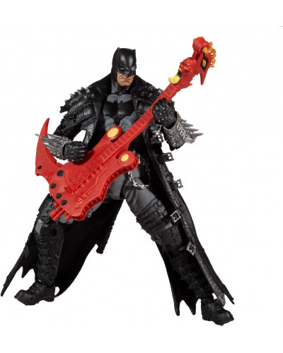 Уцінка! Шарнірна Фігурка МакФарлін Бетмен з гітарою Дет-метал Batman McFarlane DC Death Metal 15416-0
