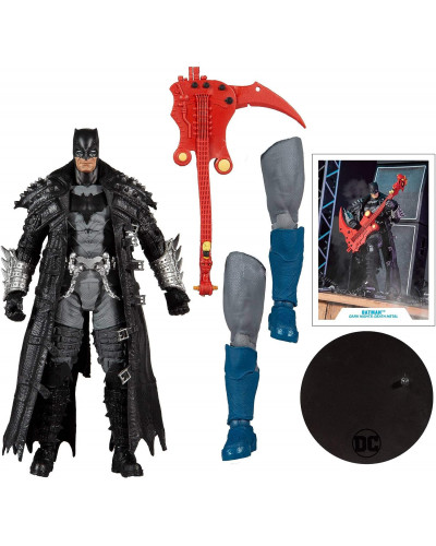 Шарнірна Фігурка МакФарлін Бетмен з гітарою Дет-метал Batman McFarlane DC Death Metal 15416-0