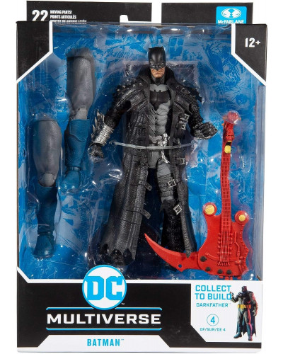 Шарнірна Фігурка МакФарлін Бетмен з гітарою Дет-метал Batman McFarlane DC Death Metal 15416-0